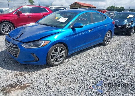 2017 Hyundai Elantra Se/Value/Limited из США, поврежденный, VIN 5NPD84LF5HH090777
